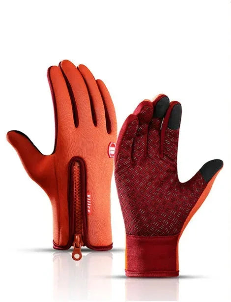 touch screen motorcycle gloves | waterproof winter riding gloves | thermal fleece lining gloves | energy saving