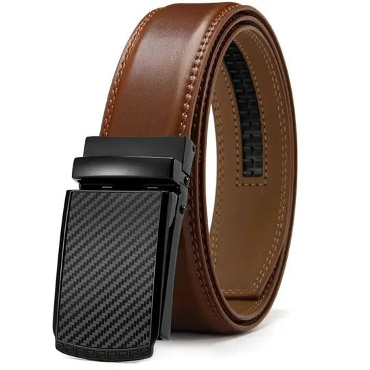 genuine leather belt for men | double-sided reversible belt | alloy grain buckle | energy saving