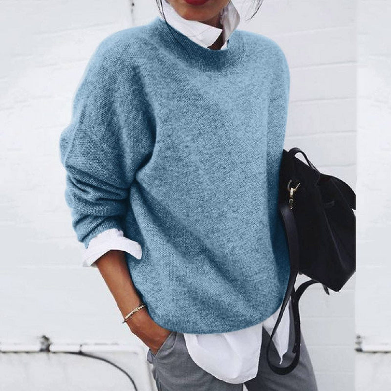 Women's fake two-piece sweater Meifu Market