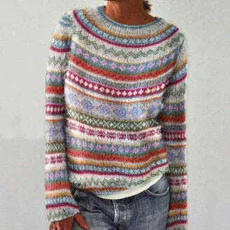 Women's Fashionable Pullover Sweater Top Meifu Market