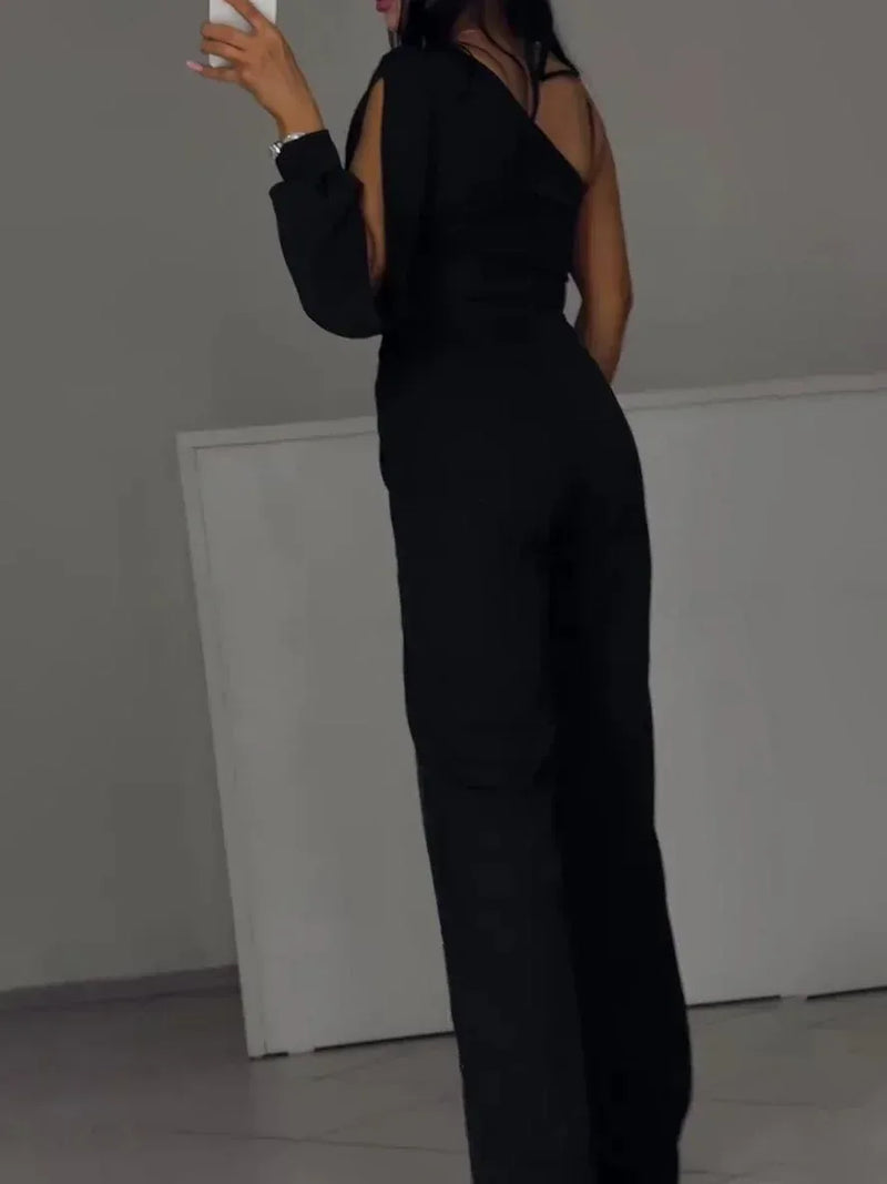 mesh jumpsuit for women | patchwork jumpsuit with sleeves | breathable mesh fabric jumpsuit | energy saving