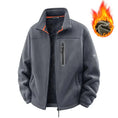 fleece-lined interior | polyester blend fabric | full-zip closure | energy saving