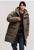 waterproof winter coat | thermal insulated jacket | long length parka | energy saving