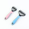 Stainless Double-sided Pet Brush Hair Removal Comb Grooming Dematting Dog Grooming Shedding Tools Meifu Market