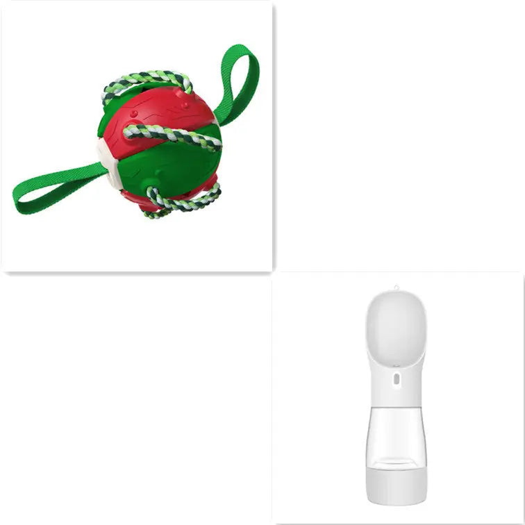 Interactive Dog Football Soccer Ball With Tabs Inflated Training Toy Outdoor Border Collie Balls Pet Products Meifu Market