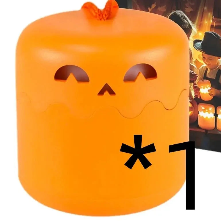 foldable pumpkin lamp | portable halloween night light | led pumpkin lantern | ultrasonic cleaning