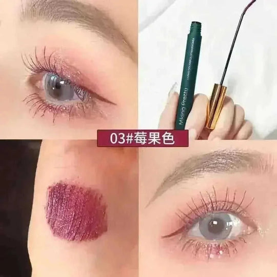 ultra-fine brush mascara | waterproof curling mascara | small brush head for lower lashes | energy saving