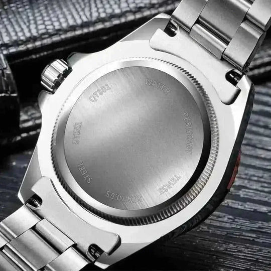 Mens Watches TEVISE Quartz Wrist Watch Waterproof Sport Business Gold Blue - color variant display