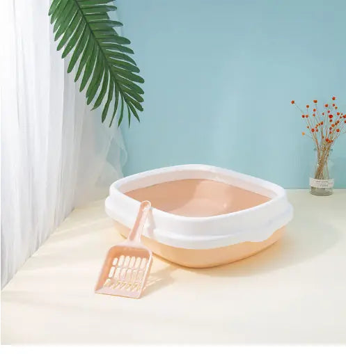 Large Cat Litter Box Detachable Anti-splashing Cat Litter Box Cat Pet Supplies Meifu Market