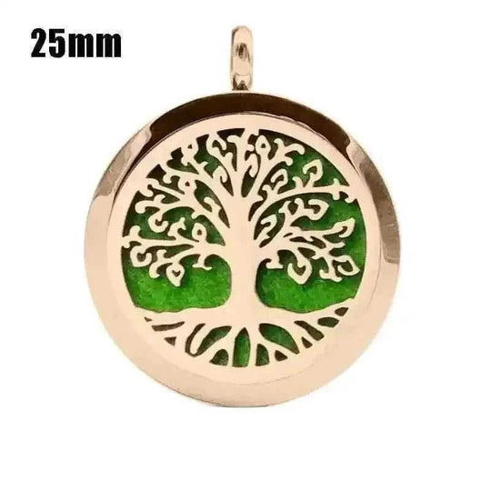 stainless steel magnetic necklace | aromatherapy diffuser pendant | essential oil necklace for women | ultrasonic cleaning