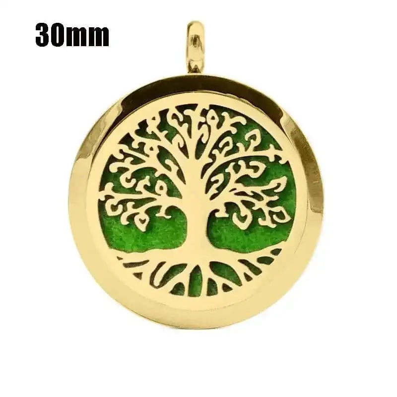 aromatherapy essential oil necklace | magnetic clasp closure | portable personal diffuser | ultrasonic cleaning