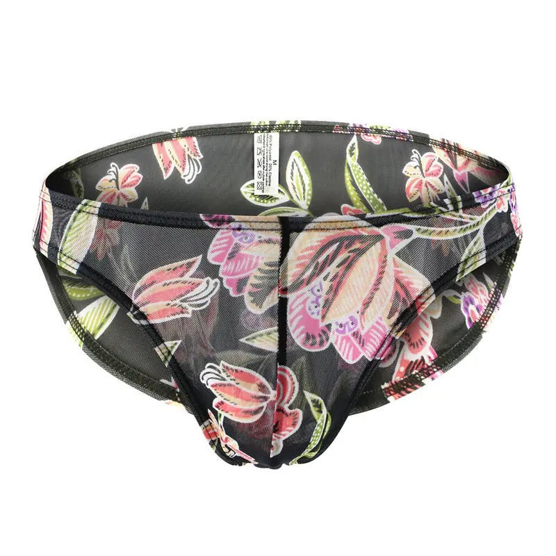 Men's Printed Briefs Breathable Mesh Meifu Market