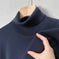 Non-scratchy Thermal Turtleneck Woolen Sweater Men's Thickened Solid Color Minimalist Long Sleeve Meifu Market