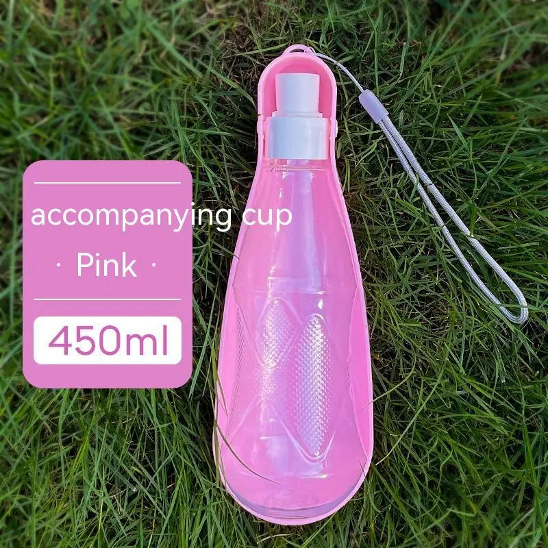 Pet Water Cup Outdoor Portable Folding Dog Water Bottle 550ml Large Capacity Medium To Large Dog Drinking Bottle Meifu Market