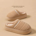 New Cotton Waterproof Plush Autumn And Winter Warm Non-slip Platform Fleece Lined Cotton Shoes Meifu Market