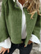 Batwing Sleeve Cardigan Women - Cropped Cashmere Jacket Loose Fit Meifu Market