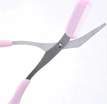 Beauty tools eyebrow scissors with eyebrow comb