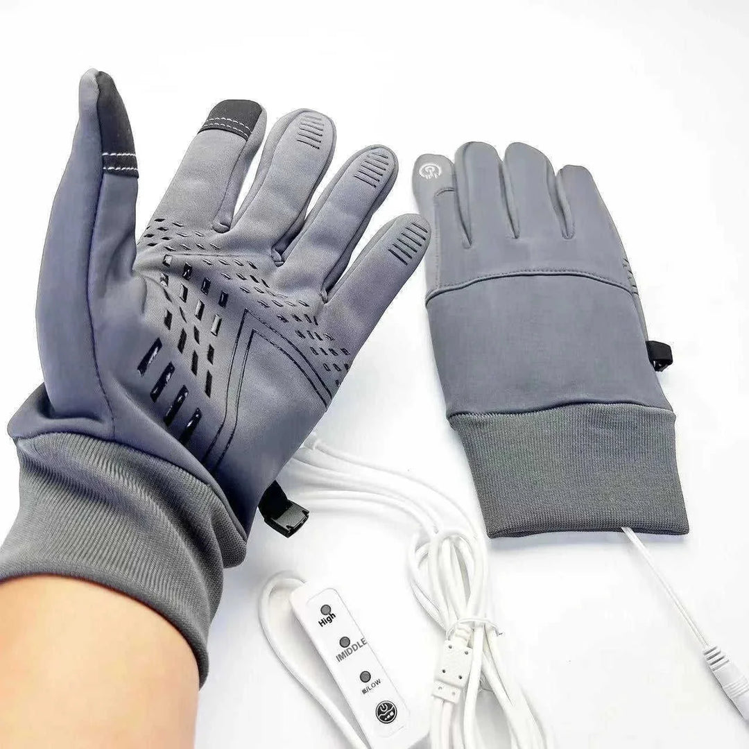 usb heated gloves | electric heating gloves | rechargeable heated gloves | energy saving