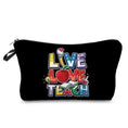 waterproof cosmetic bag | travel makeup organizer with zipper | pvc material toiletry bag | energy saving