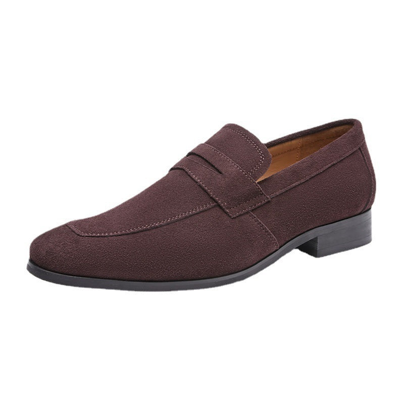 Summer Slip-on New Japanese Style Simple Suede Shoes Meifu Market