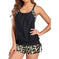 drawstring swimsuit for women | tight fit womens vest swimwear | high-waisted bikini set | ultrasonic cleaning