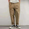 japanese cotton blend pants | loose tapered fit | high waist trousers | ultrasonic cleaning