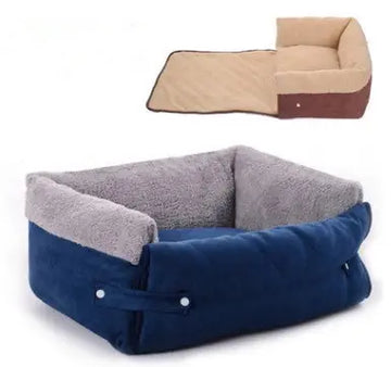 Flip Pet Nest Removable Pet Beds with Blanket Meifu Market