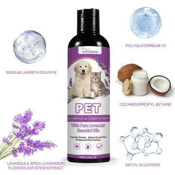 Yegebang Pet Shampoo And Shower Gel Relieves Itchy Skin And Leaves Hair Smooth And Untangled Meifu Market