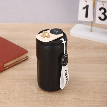 vacuum insulated stainless steel | 450ml thermal bottle | portable coffee mug | ultrasonic cleaning