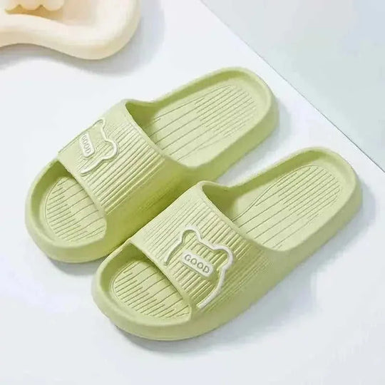 Cartoon Bear Shoes EVA Slippers Bathroom House Shoes - Meifu Market