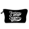 waterproof cosmetic bag | travel makeup organizer with zipper | pvc material toiletry bag | ultrasonic cleaning