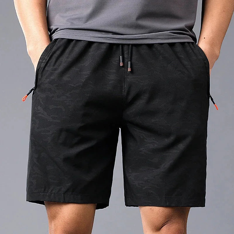 quick-drying fabric shorts | lightweight summer shorts men | loose fit plus size shorts | ultrasonic cleaning