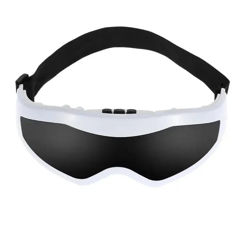 heated eye massager glasses | ergonomic eye massager | bluetooth eye massager with music | energy saving