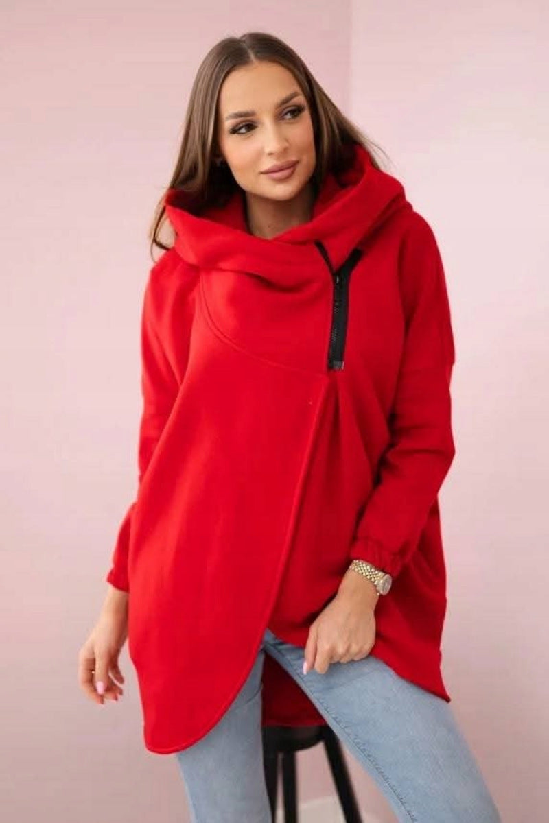 Women's Plus Size Solid Color Coat Meifu Market