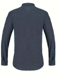 stretch-cotton fabric | slim-fit long sleeve shirt | casual friday attire | ultrasonic cleaning