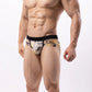 Men's Underwear Double-layer Breathable Mesh Sexy Color Block Meifu Market