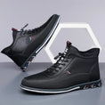 Men's Business Casual Leather Shoes Fathersdaygift Closed Meifu Market