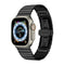 Bow Buckle Metal Smartwatch Band - Stainless Steel Strap for Apple Watch Series 8/7/6/SE - Premium iWatch Replacement Band - Meifu Market