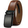 genuine leather belt for men | double-sided reversible belt | alloy grain buckle | ultrasonic cleaning