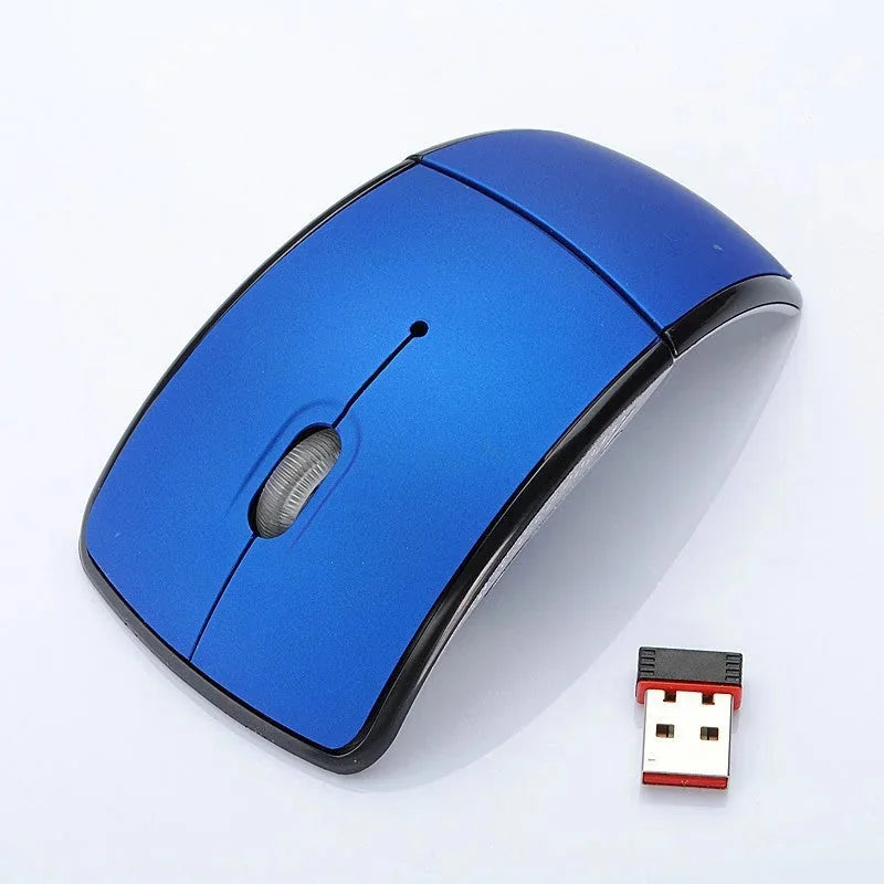 foldable ergonomic mouse | portable travel mouse | compact curved mouse | energy saving