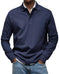 Men's Casual All-matching Long Sleeve Button Shirt XXL - side view showing details