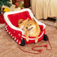 Christmas Sled Kennel Pet Bed Meifu Market