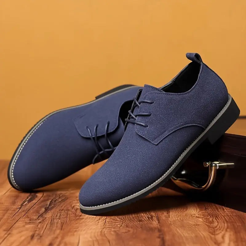 Large Size Men's Leather Shoes Casual Suede Leather Shoes Meifu Market