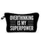 waterproof cosmetic bag | travel makeup organizer with zipper | pvc material toiletry bag | ultrasonic cleaning