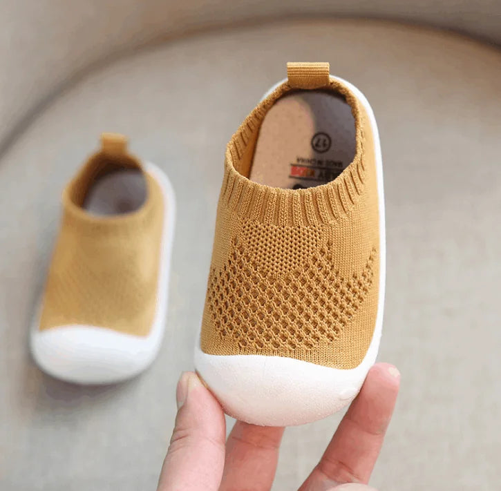 non-slip toddler shoes | lightweight baby footwear | breathable mesh shoes | energy saving