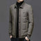 round hem jacket | polyester blend fabric | lightweight winter coat | ultrasonic cleaning