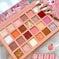 color eyeshadow palette | cruelty-free vegan makeup | long-lasting pigmented eyeshadow | energy saving