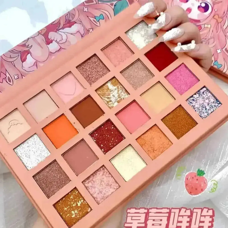 color eyeshadow palette | cruelty-free vegan makeup | long-lasting pigmented eyeshadow | energy saving