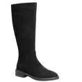 Women's Solid Color Fashion Frosted Long Martin Suede Boots Meifu Market
