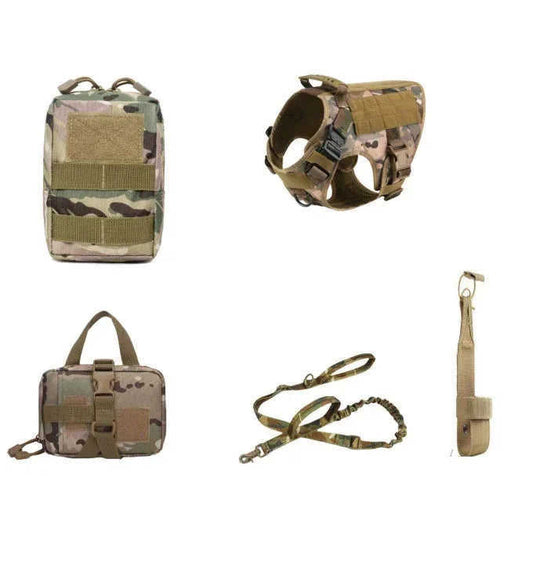Tactical Dog Harness Pet German Shepherd K9 Training Vest Dog Harness And Leash Set For All Breeds Dogs Meifu Market
